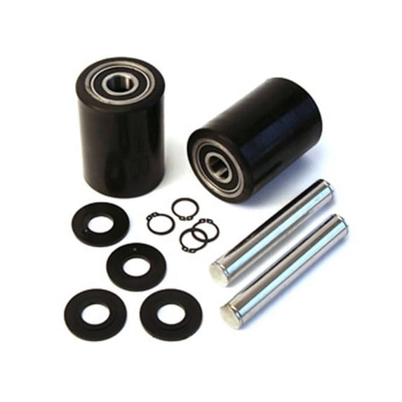 Jet GWK-JETJ-LW J Load Wheel Kit for Manual Pallet Jack - Black