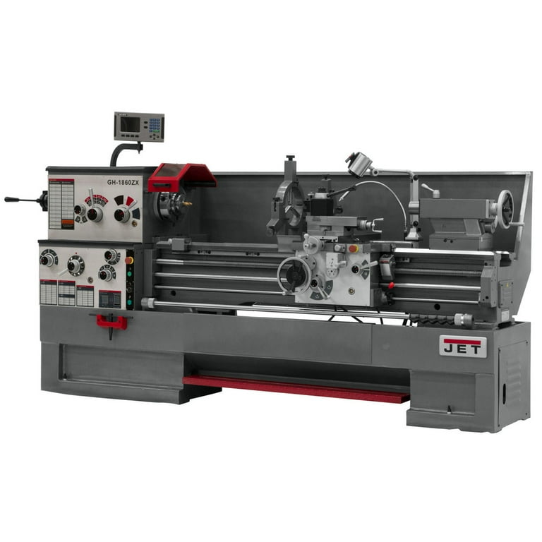 X 18 ＋ SG Jet Gear Head 18 X 60 Zx Lathe With 2-Axis Acu-Rite 203 Dro