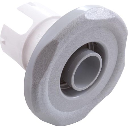 Jet Intl, BWG 3Port Diverter, 4-5/8"fd, Dir, Txt Scal, Gray