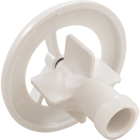 Jet Intl, BWG/HAI Microssage, 3-9/16"fd, Roto, Smth, White