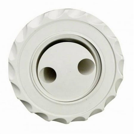 Jet Intl, WW Poly Jet, 3-3/8"fd, Twin Roto, Dlx Scal, White