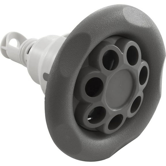 Jet Intl, WW Power Storm, 5"fd, Massage, Txt Scal, Gry, Thd