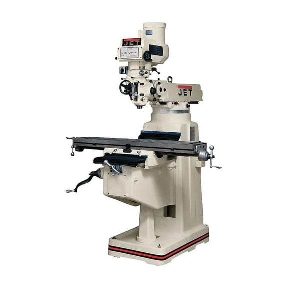 Jet Jtm-1050 Mill With Acu-Rite 200S Dro And X Powerfeed Installed