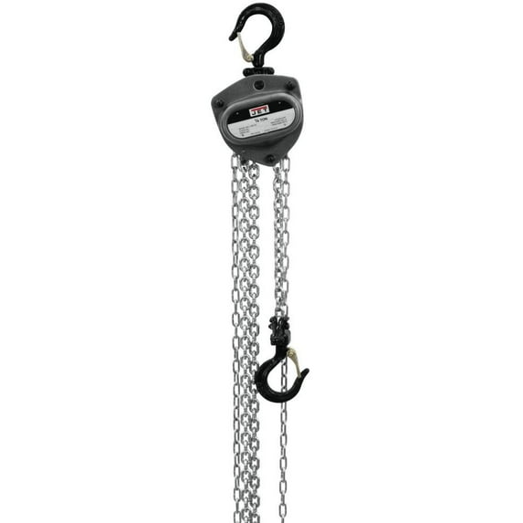 Jet L100 1/4 Ton Hand Chain Hoist 10 Ft. Lift With Overload Protection
