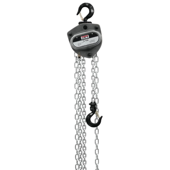 Jet L100-50Wo-15 Hand Chain Hoist 1/2 Ton 15 Ft. Lift With Overload Protection
