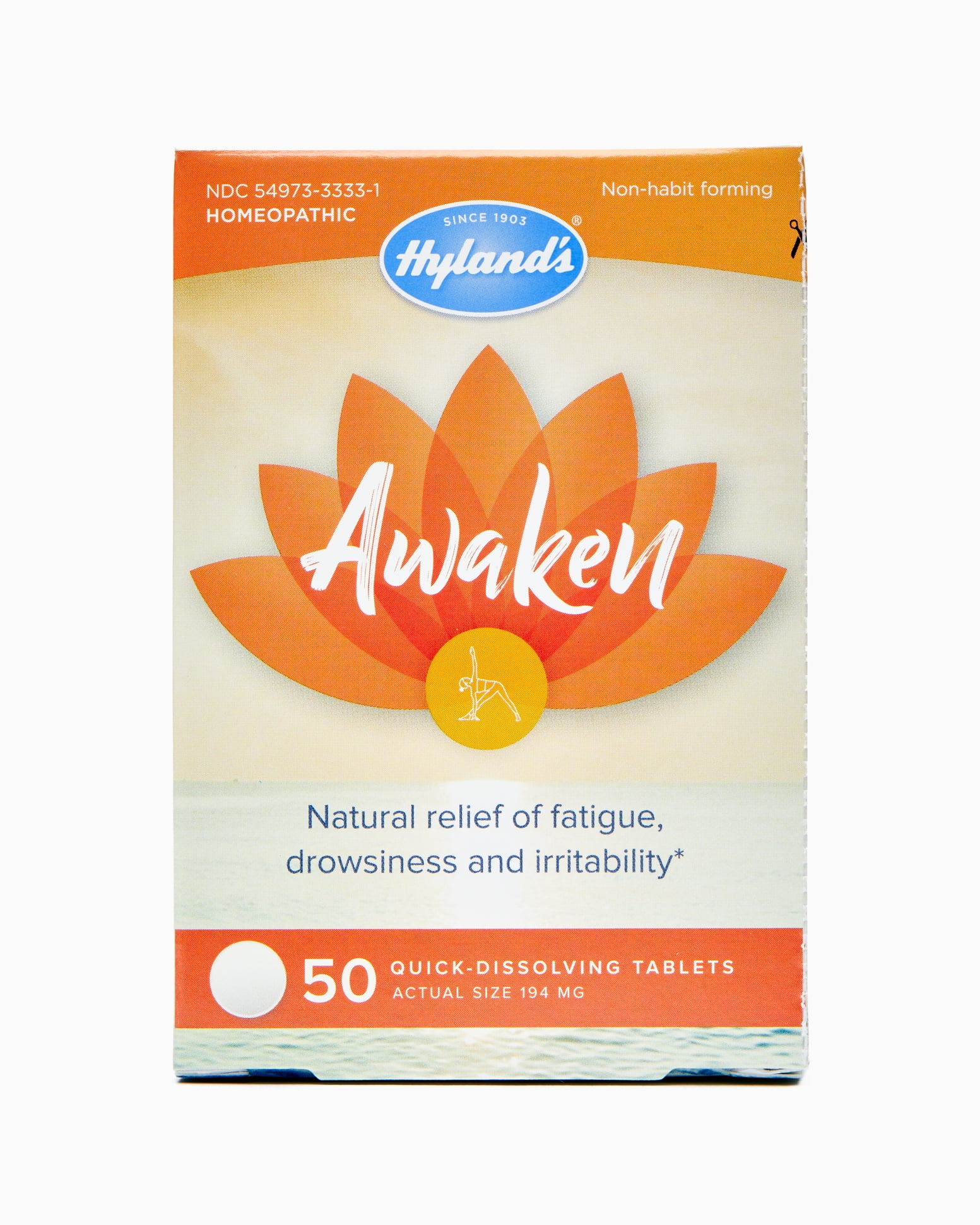 Jet Lag Homeopathic Relief Remedy Tablets by Hyland's Awaken, Quick