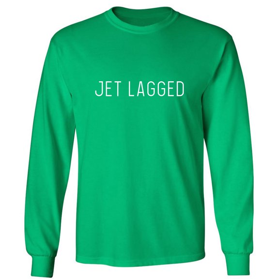 Jet Lagged Adult Long Sleeve T-shirt