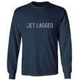 thumbnail image 1 of Jet Lagged Adult Long Sleeve T-shirt, 1 of 3