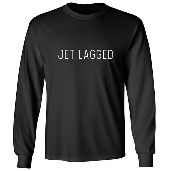 Jet Lagged Adult Long Sleeve T-shirt