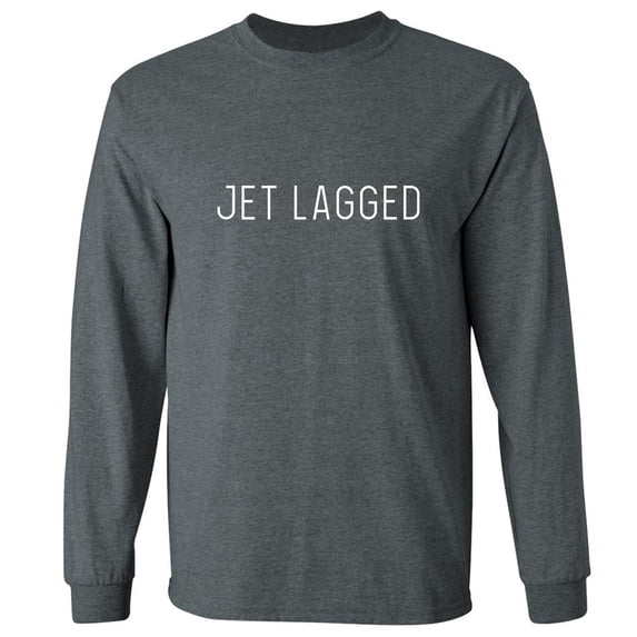 Jet Lagged Adult Long Sleeve T-shirt