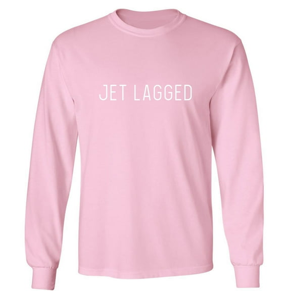 Jet Lagged Adult Long Sleeve T-shirt