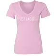 thumbnail image 1 of Jet Lagged Womens V-Neck Tee, 1 of 1