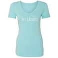 thumbnail image 1 of Jet Lagged Womens V-Neck Tee, 1 of 1