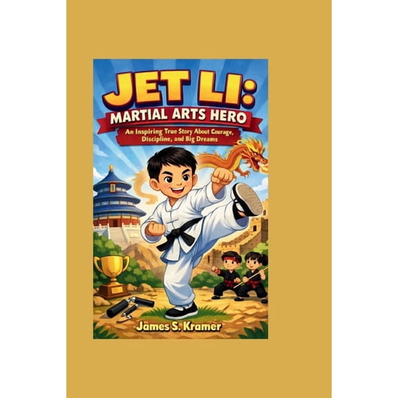 Jet Li: MARTIAL ARTS HERO: An Inspiring True Story About Courage, Discipline, and Big Dreams, (Paperback)