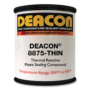 Jet-Lube 399-111-8875-T 10.3 oz 8875-Thin Thermal Reactive Paste Sealing Compound, Brown