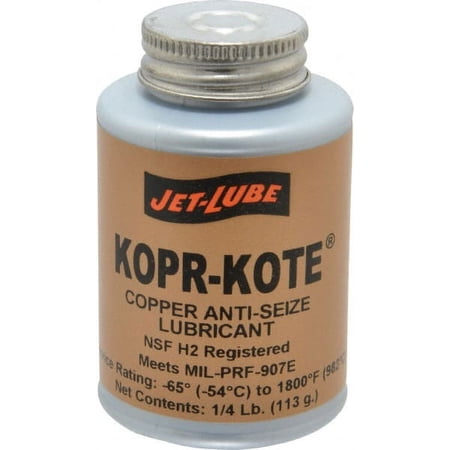 Jet-Lube 10055 High Temperature Anti-Seize Lubricant: 4 oz Can