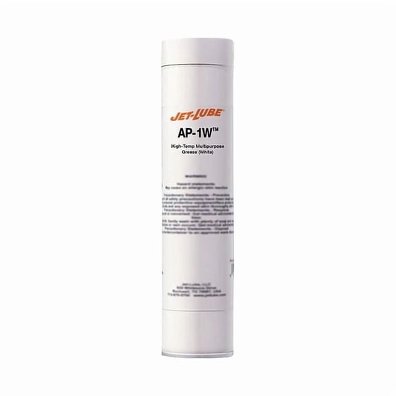 Multipurpose Grease, 14 oz, Cartridge, Mineral Base, 550 Degrees F Max Op Temp, White 31650