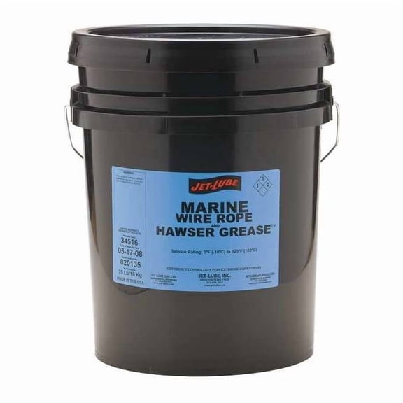 5 gal., Pail, Mineral, White 34516