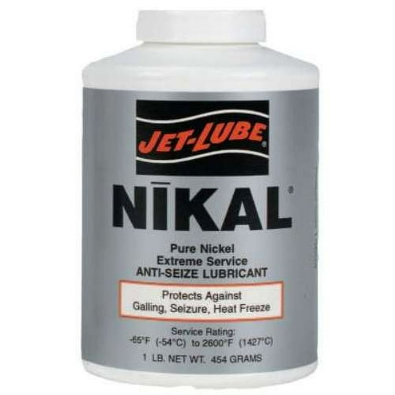 Jet-Lube Nikal - Extreme Pressure | High Temperature | Anti-Seize | Thread Lubricant | Military Grade | 1/2 Lb.