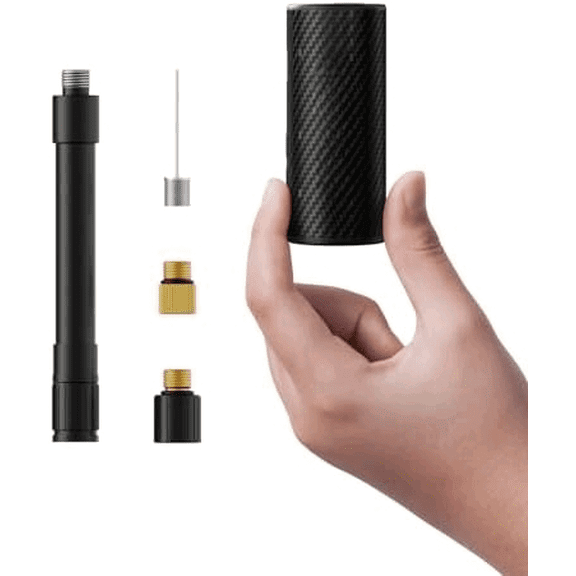 Jet Mini Bike Pump, 20S Fast Inflate Electric Bicycle Pump, 130 PSI Portable Bike Air Pump with Gauge, Presta & Schrader Valve for Road Bike, Motorcycle, Sports Ball$$Sport & Recreation Other