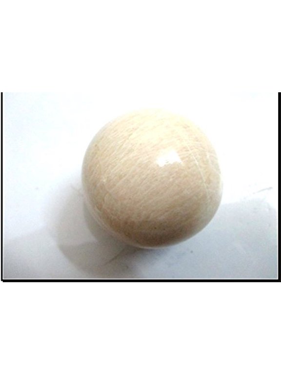 Jet Moonstone 45-50 mm Ball Sphere Gemstone Hand Carved Crystal Altar Healing Devotional Focus Spiritual Chakra Cleansing Metaphysical
