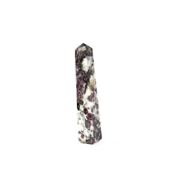 Jet New Energized Gemstone Tower Approx Length 3.5 to 4 Inch Approx Weight 80-120 Grams Stress Relief