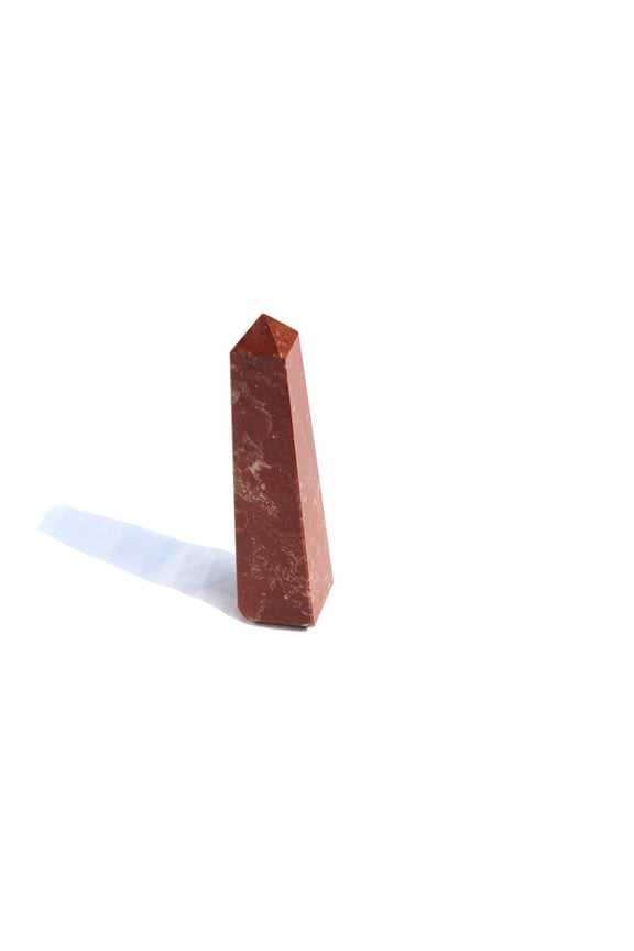 Jet New Energized Gemstone Tower Approx Length 3.5 to 4 Inch Approx Weight 80-120 Grams Stress Relief