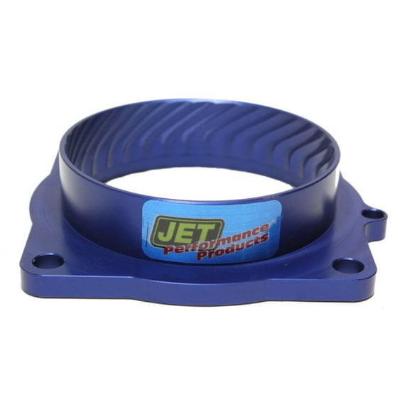 Jet Performance 62139 Throttle Body Spacer, Blue Anodized Aluminum
