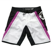 Jet Pilot Womens Rebound Ride Shorts Swim Suit Purple/White/Black Size 3