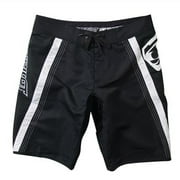 Jet Pilot Womens Rebound Ride Shorts Swim Suit Trunks Board Black/White Size 9