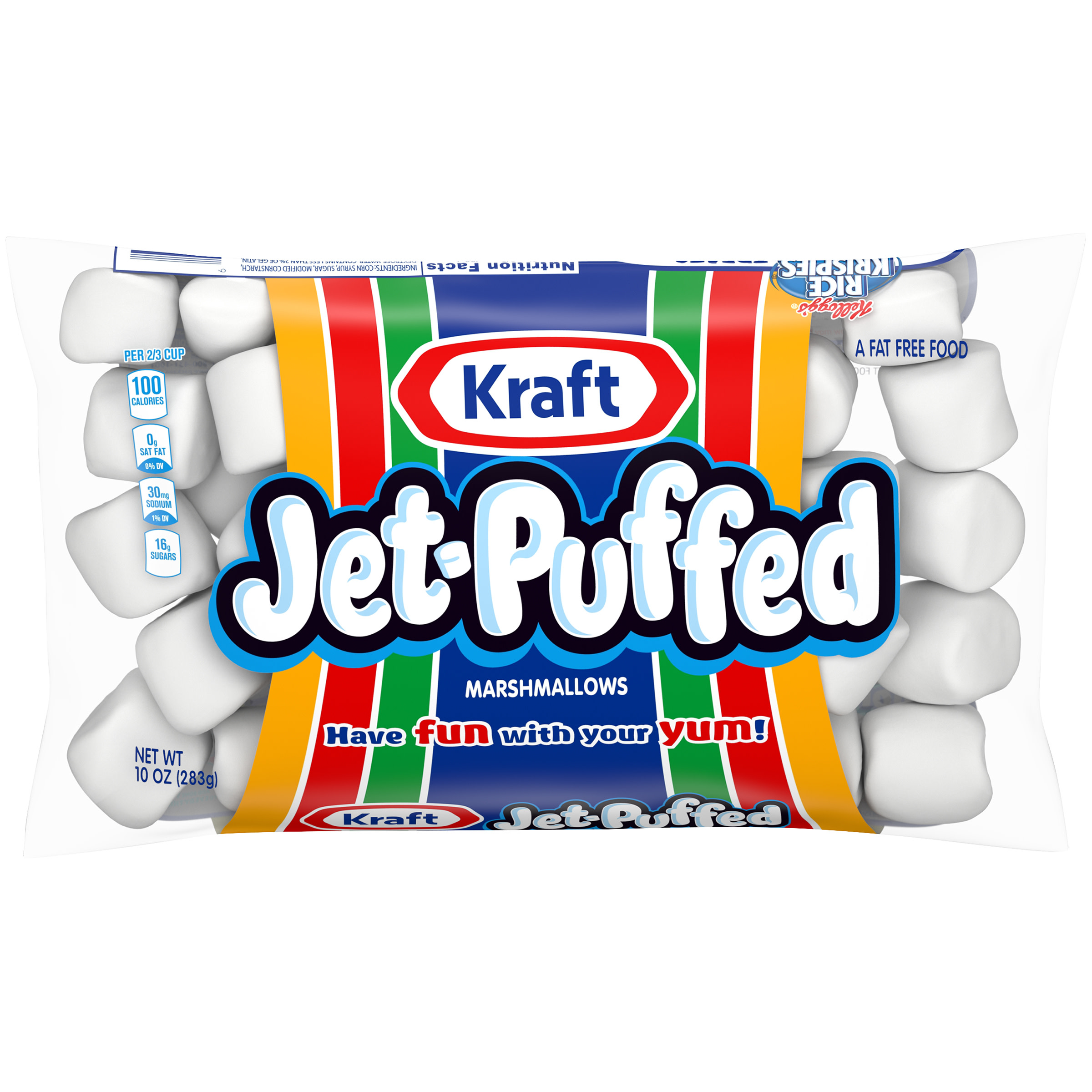Jet-Puffed Marshmallows, 10 oz Bag - image 1 of 11