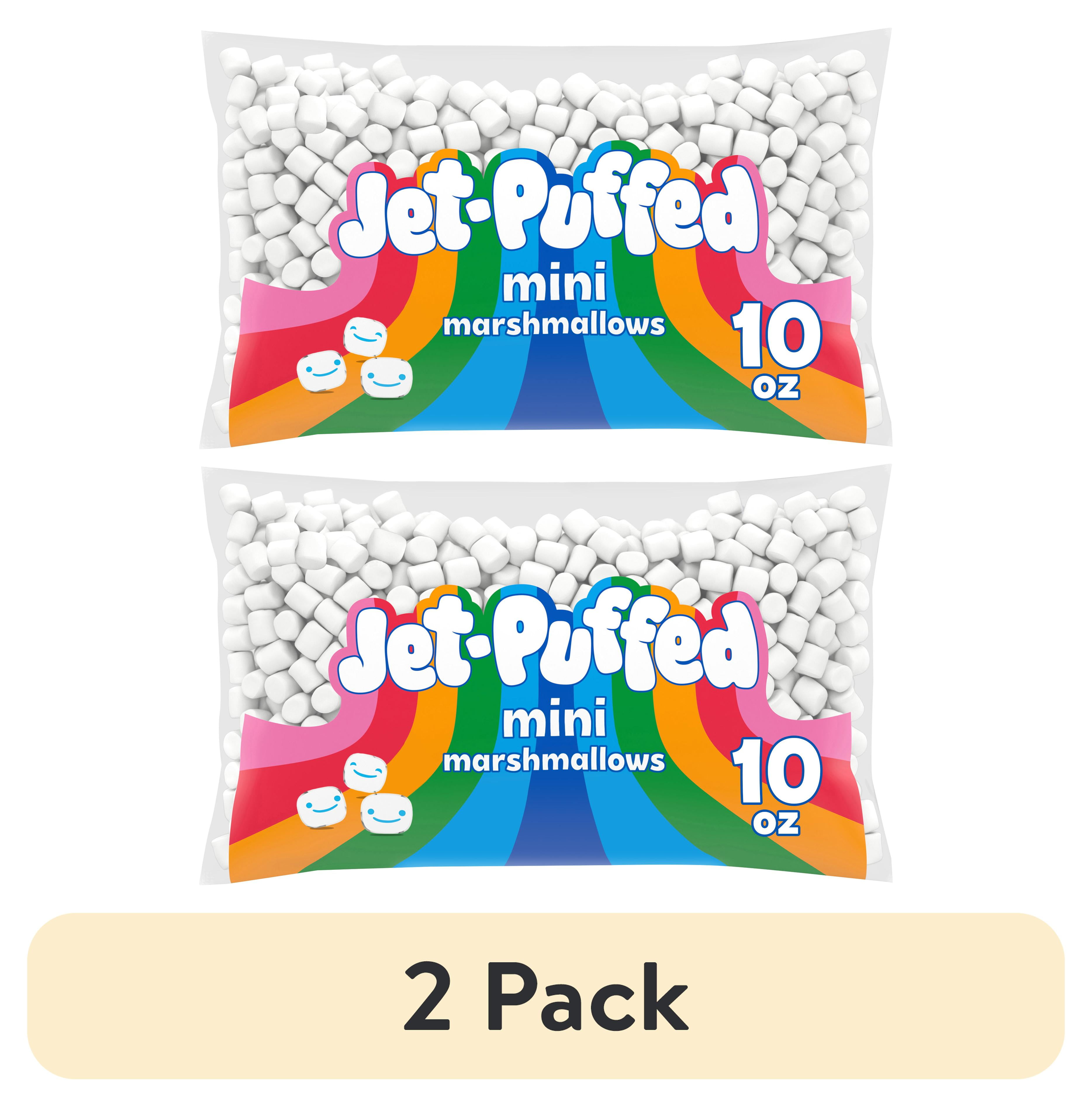 (2 pack) JetPuffed Mini Marshmallows, 10 oz Bag