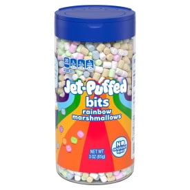 Jet-Puffed Rainbow Marshmallow Bits, 6 ct Case