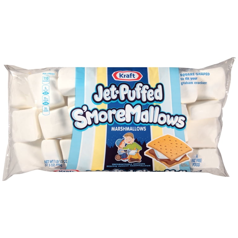 Jet-Puffed S'moreMallows Marshmallows, 17.5 oz Bag - Walmart.com