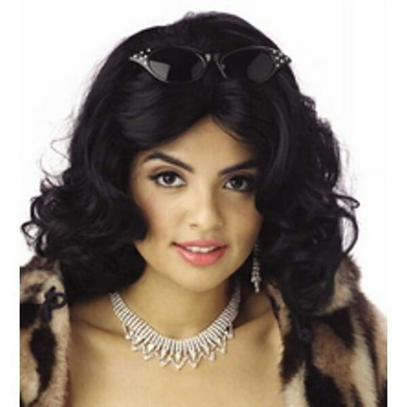 Jet Set Black Wig