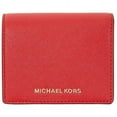 thumbnail image 1 of Jet Set Travel Saffiano Leather Card Holder - Bright Red, 1 of 1