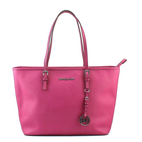 Jet Set Travel Top Zip Women Purple Tote NWT