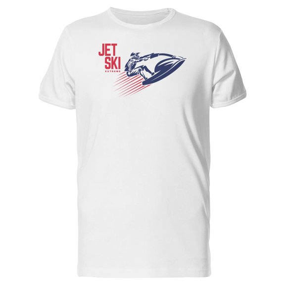 Jet Ski Extreme Sport T-Shirt Men -Image by Shutterstock, Male Medium