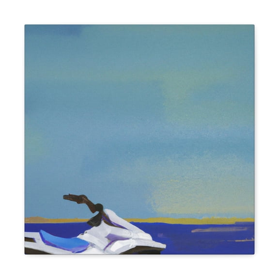 Jet Ski Pop Rush - Canvas