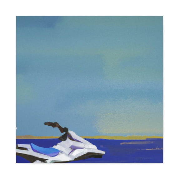 Jet Ski Pop Rush - Canvas