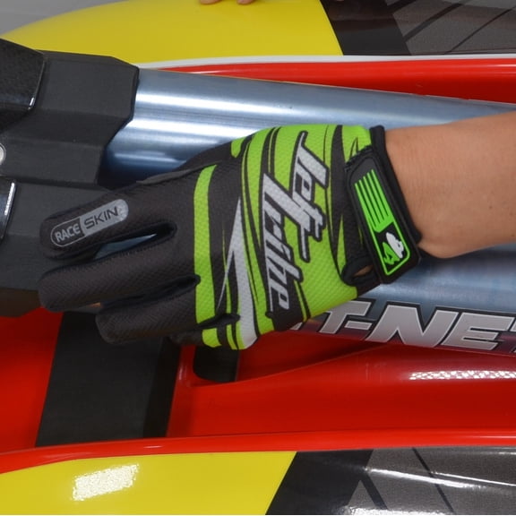 Jet Ski Riding Gloves | Padded Palm Quick Dry | Jettribe Race Skin Series