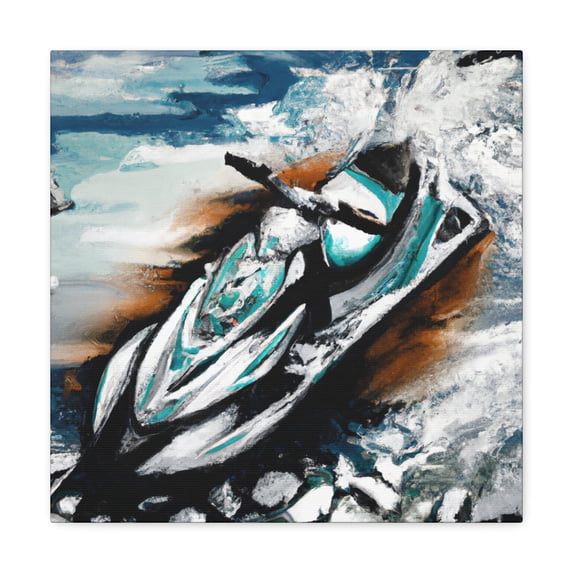 Jet Skiing Adventure - Canvas