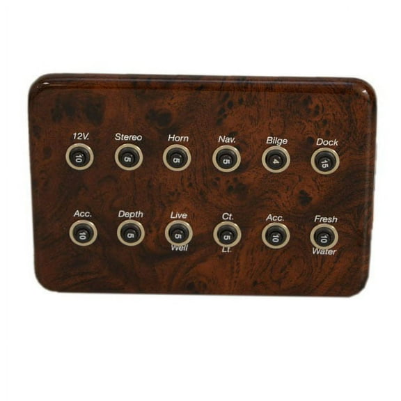 Jet Technologies Boat Complete Breaker Panel 187960 | 6 1/4 Inch