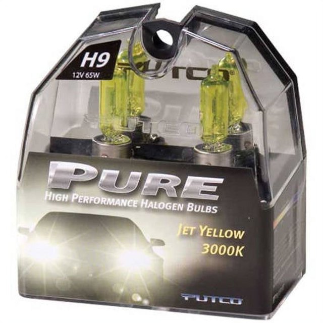 Jet Yellow Halogen BuLBs, H9
