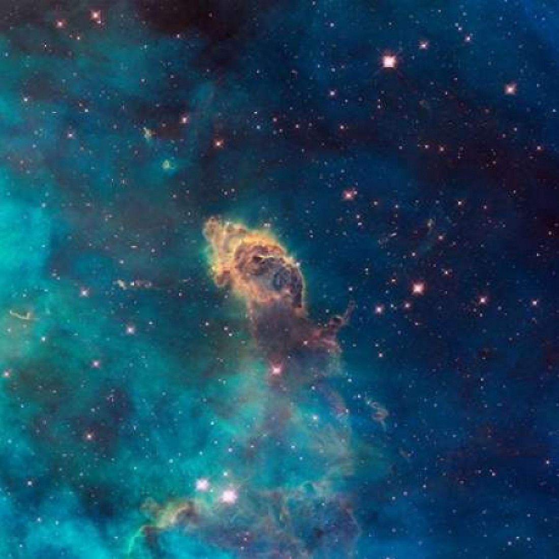 Jet in Carina - WFC3 UVIS Full Field Canvas Art - NASA (24 x 24)