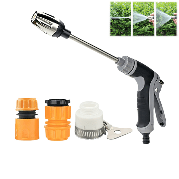 Jet nozzle power washer for garden hose, 2026 New Multi Function High Pressure Hose Nozzle, Pressure Washer Sprayer for Yard Pets Car Cleaning