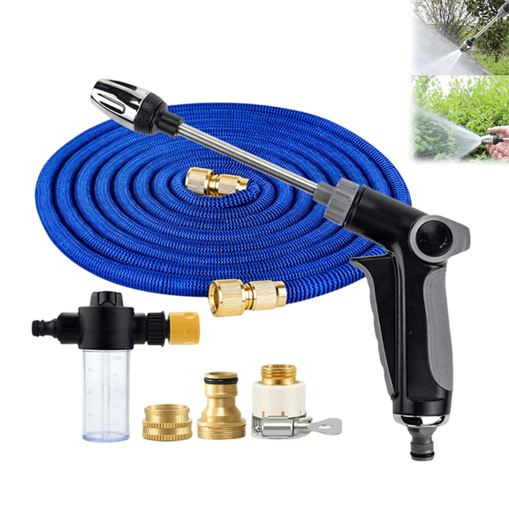 Jet nozzle power washer for garden hose, Pressure Washer Nozzle, Multi Function Lawn & Garden Sprayer, High Pressure Hose Nozzle for Yard Pets Car