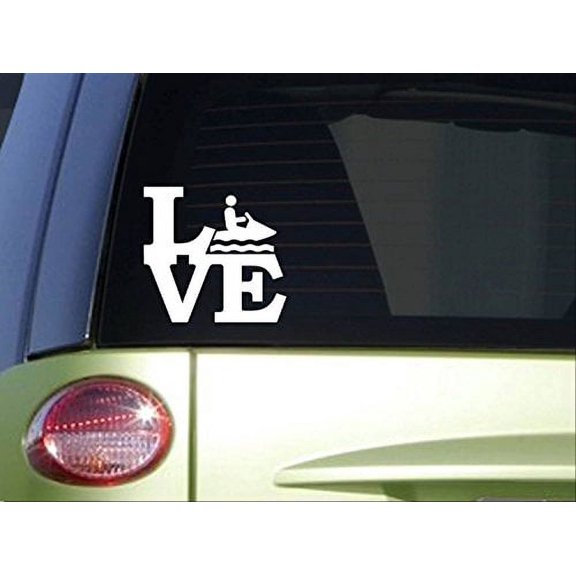 Jet ski Sticker *I653* 6x6" vinyl lake decal