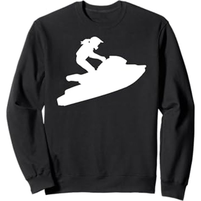 Jet ski woman Sweatshirt