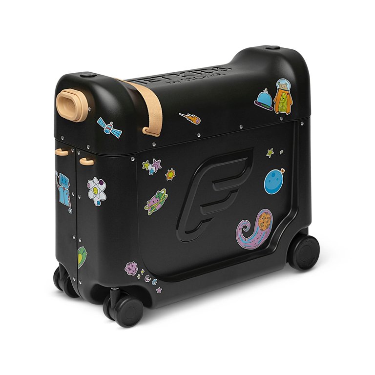 JetKids BedBox, Lunar Eclipse - Kid's Ride-On Suitcase & in-Flight